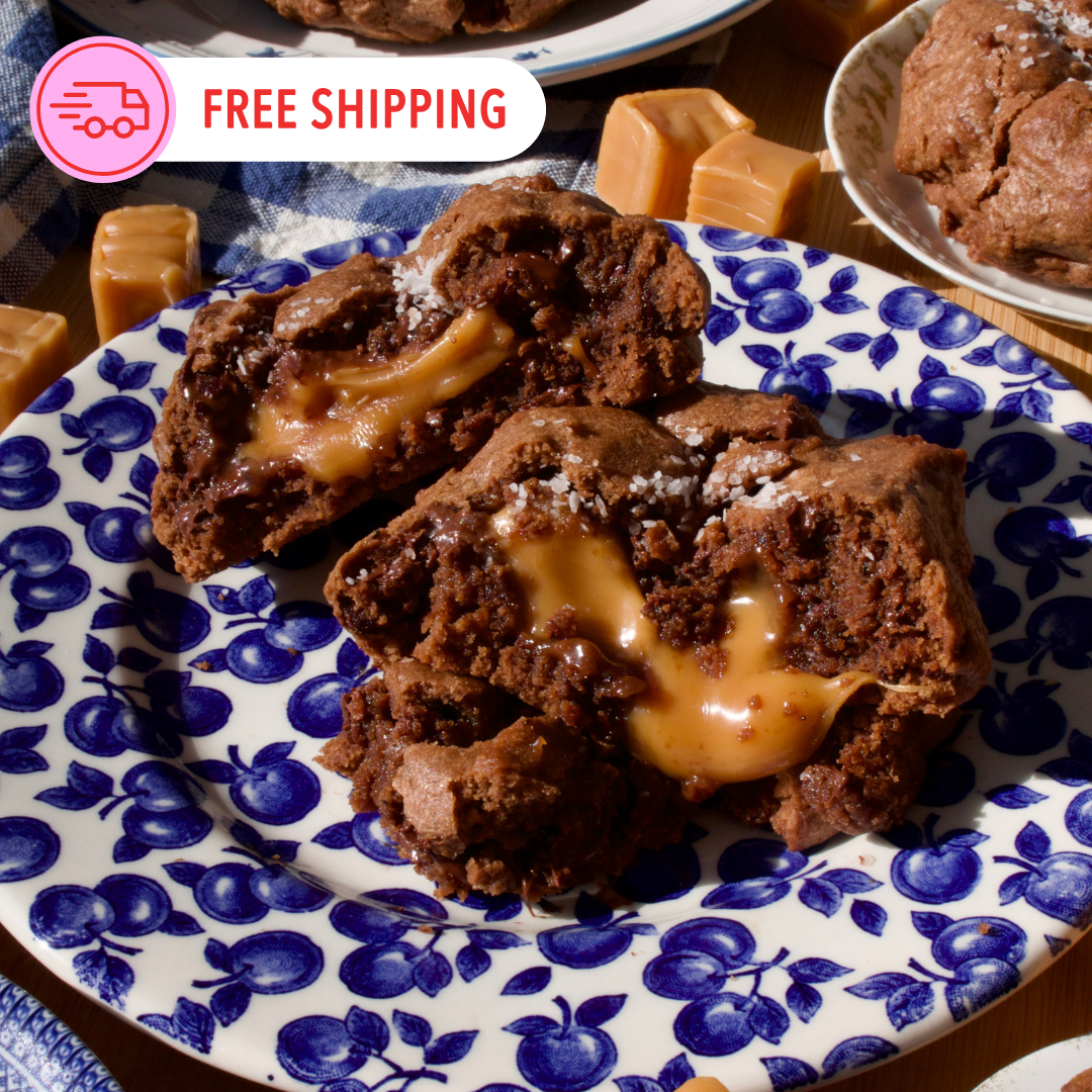 Chocolate Salted Caramel Cookie Box (FREE SHIPPING)