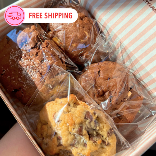 Chocolate Lovers Variety Cookie Box (FREE SHIPPING)