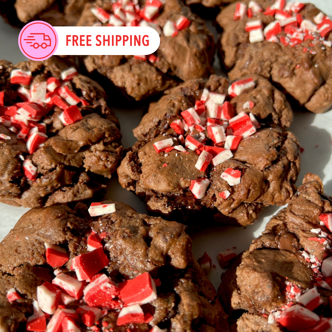 Chocolate Peppermint Cookie Box (FREE SHIPPING)